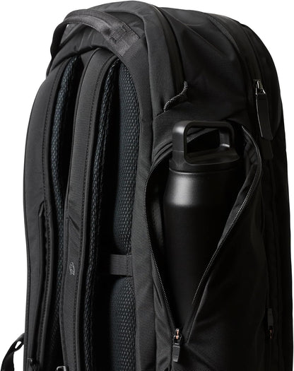 Bellroy Transit Travel Pack Pro (30–38 liter carry-on travel backpack, with laptop sleeve, RFID protection and zip bottle pocket) - Black