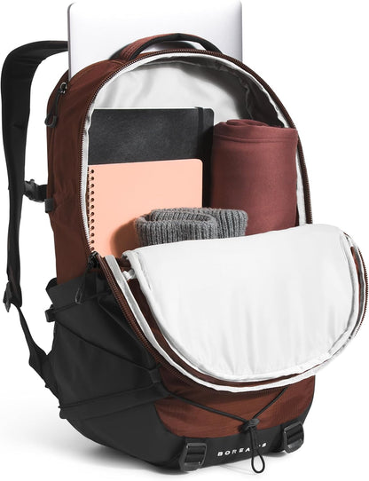 The North Face Borealis Commuter Laptop Backpack, Dark Oak/TNF Black, One Size