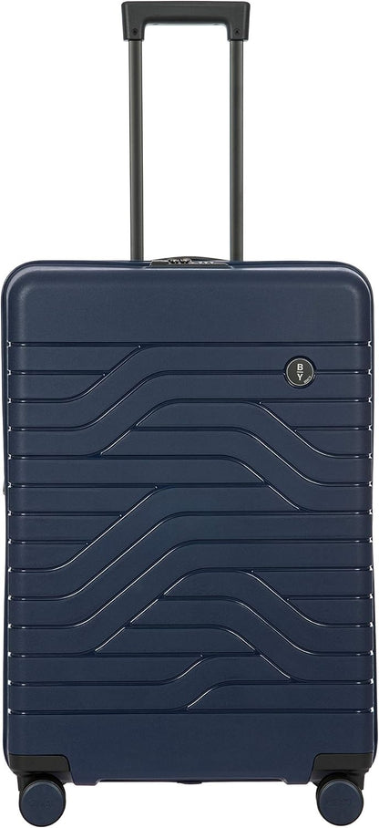 Bric's 28" Expandable Spinner Suitcase - Travel Luggage with TSA-Approved Lock and Hard Shell Exterior - B|Y Ulisse - Ocean Blue