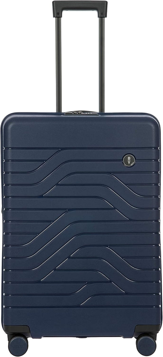 Bric's 28" Expandable Spinner Suitcase - Travel Luggage with TSA-Approved Lock and Hard Shell Exterior - B|Y Ulisse - Ocean Blue