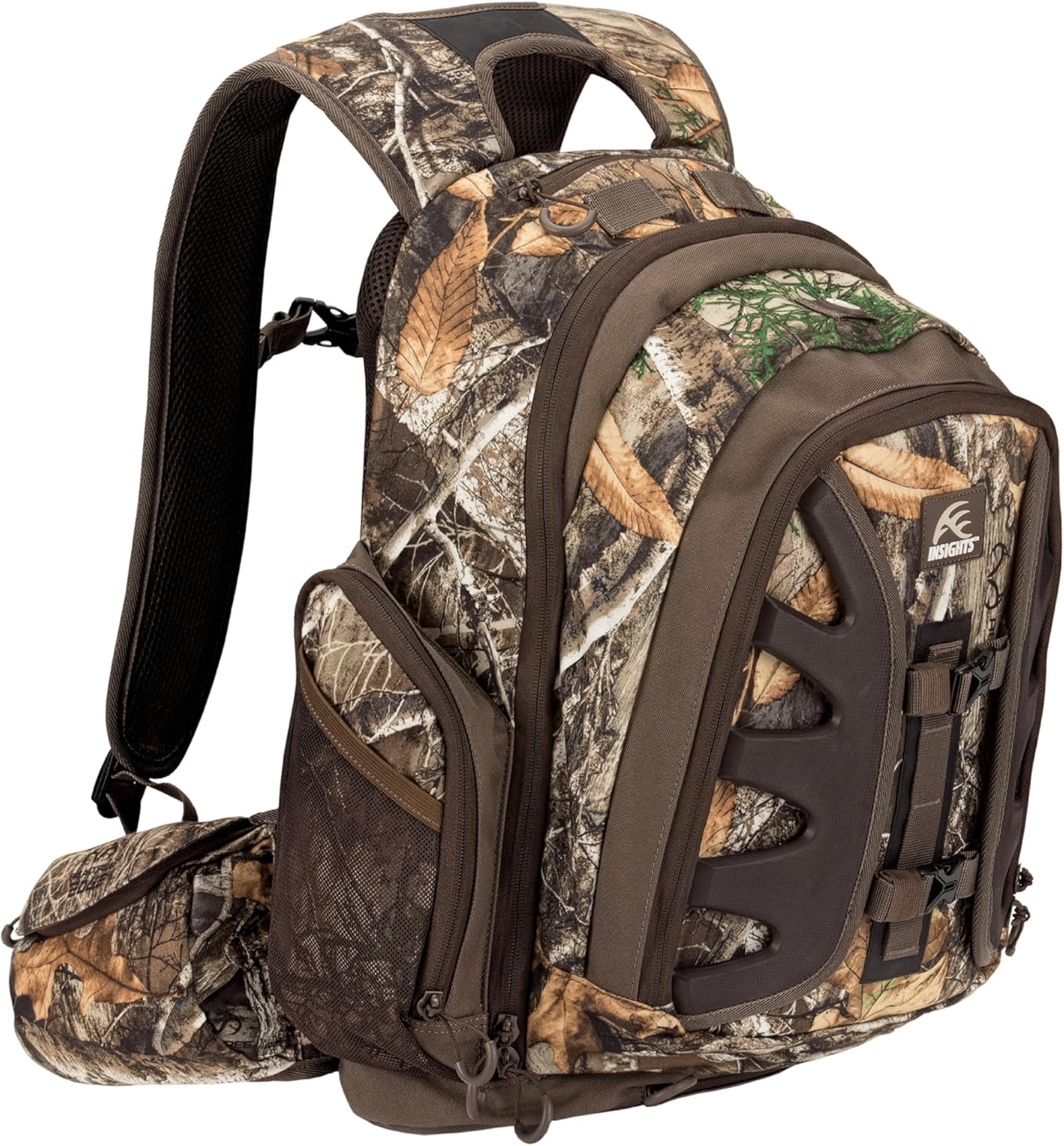 Insights Hunting by frogg toggs - The Element, Heavy Duty 1,831 Cubic Inch Hiking Fishing Camping Hunting Backpack, Realtree EDGE