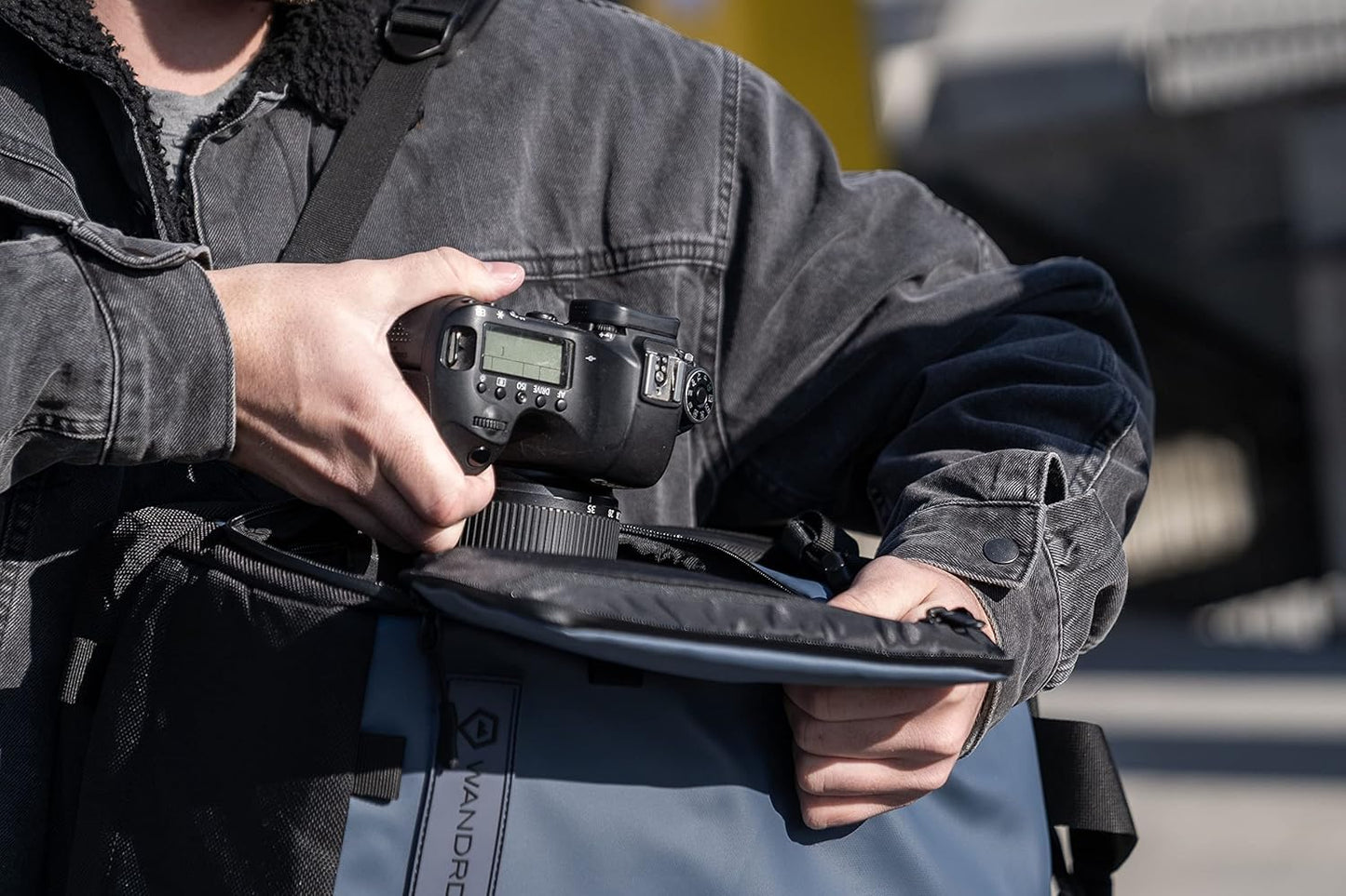 WANDRD PRVKE 31L, V3 Photography Bundle: Weather-Resistant Travel & Camera Backpack with Laptop Sleeve, Quick Side Access, Clamshell Opening – Ideal Photography & Travel Bag (Aegean Blue)