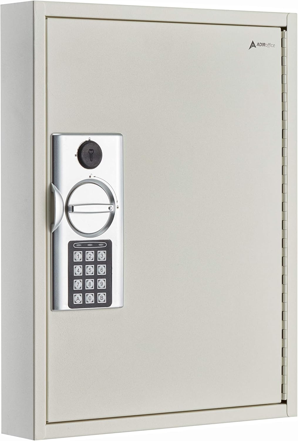 Adiroffice Key Holder Wall Mount - 60 Keys Lock Box with Code, Key Cabinet Wall Mount, Valet Parking Key Box, Car Dealer Key Cabinet - Space Saving Locking Key Box Wall Mount with Digital Lock