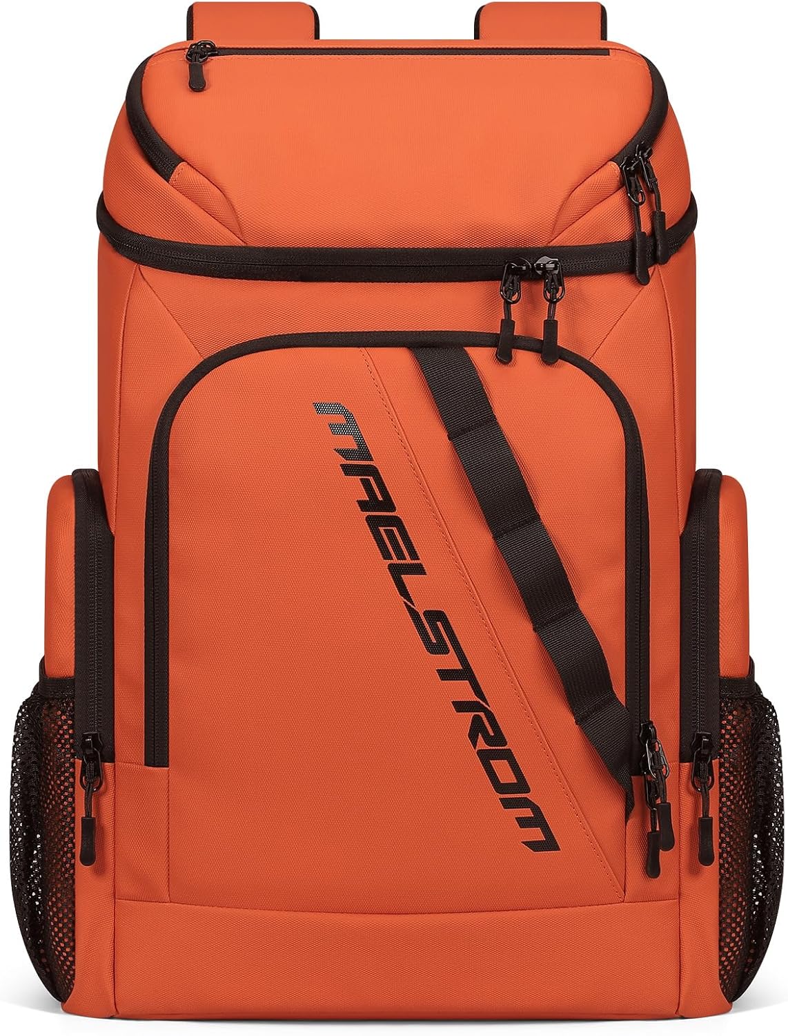 Maelstrom Backpack Cooler,36 Can Cooler Backpack,Soft Cooler Bag Insulated Leakproof,Lightweight Ice Chest Backpack,Travel Cooler Lunch Backpack for Camping,Hiking,Beach,Orange