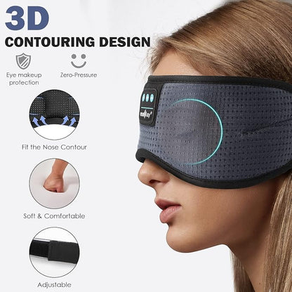 MUSICOZY White Noise Bluetooth Sleep Mask - Image 3