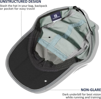 GADIEMKENSD Reflective Folding Outdoor Hat Unstructured Design UPF 50+ Sun - Image 4