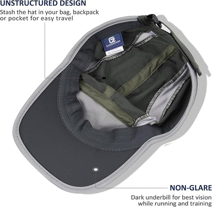 GADIEMKENSD Reflective Folding Outdoor Hat Unstructured Design UPF 50+ Sun - Image 4