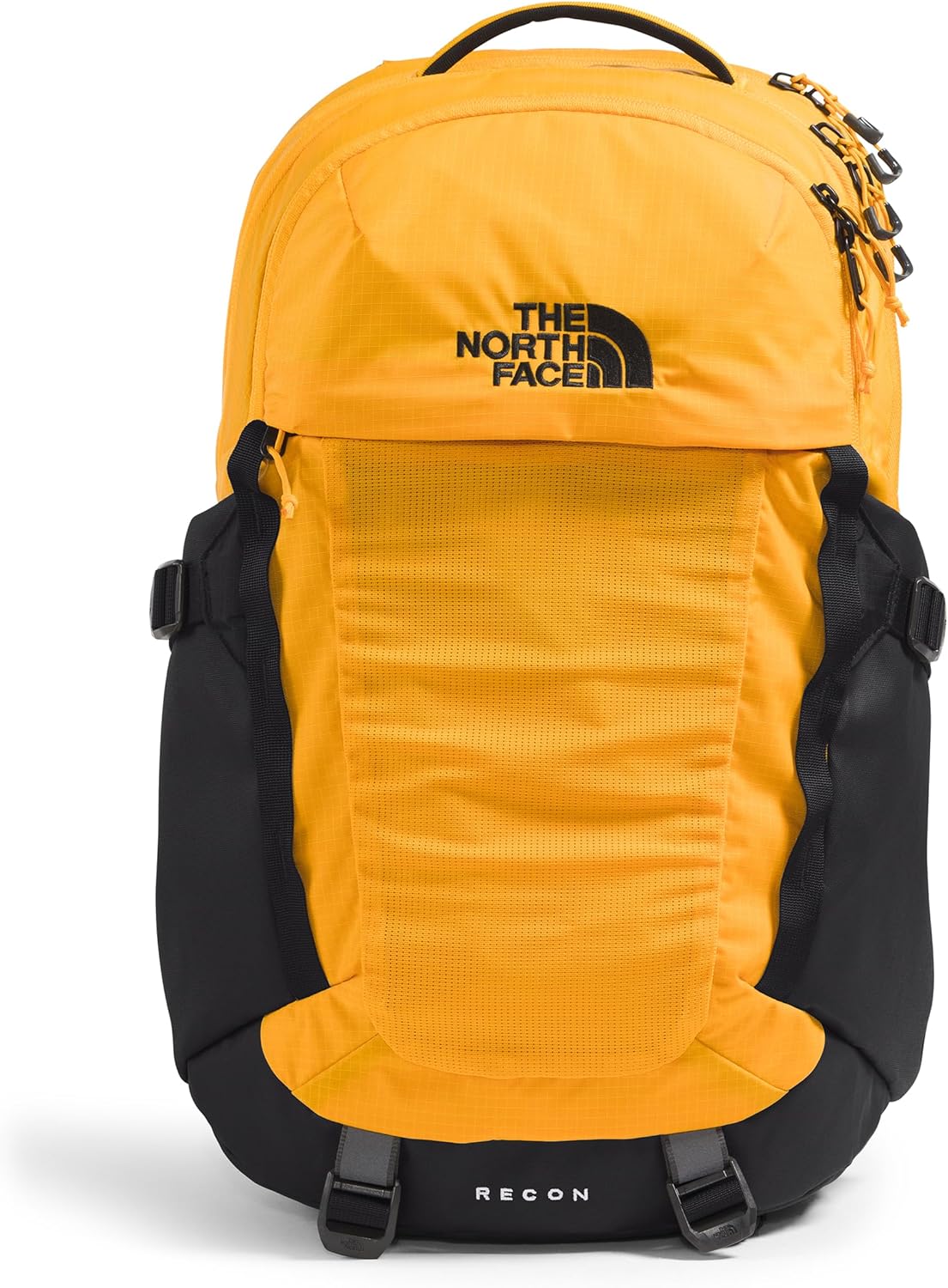The North Face Recon Everyday Laptop Backpack - PFAS Free, Summit Gold/TNF Black, One Size