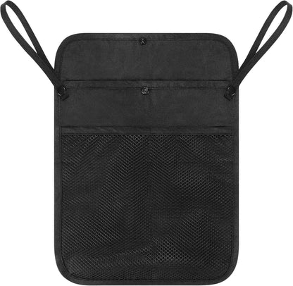 Accmor Universal Stroller Organizer, Mesh Bag Fits for Uppababy, Nuna, Britax, Doona Strollers, Non-Slip Adjustable Stroller Mesh Cargo Net Storage Caddy Accessories