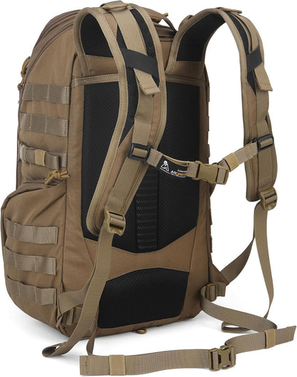 Mardingtop 30L Molle Military Backpack, Tactical Backpack for Men, Cordura Backpack for Hiking,Camping,Trekking