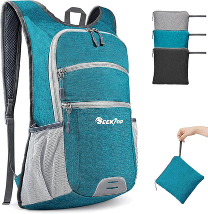 Seektop 20L Hiking Backpack Ultra Lightweight Waterproof Travel Backpack Packable Small Outdoor Bag Foldable Day Pack for Women Men