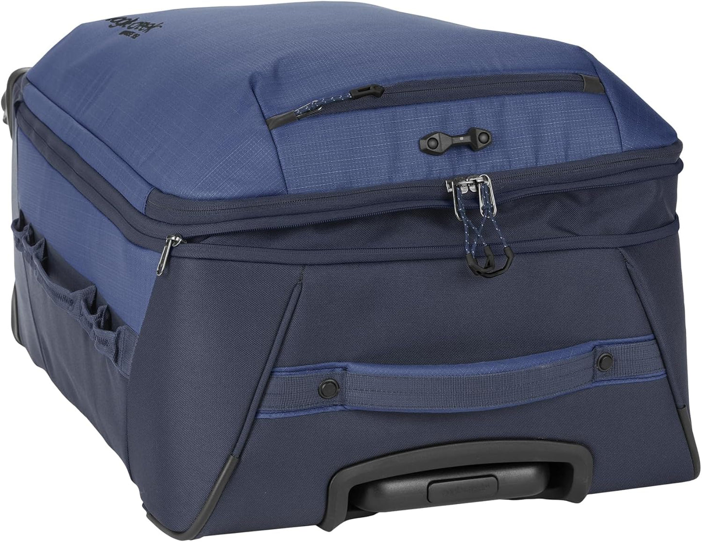 eagle creek Expanse 4-Wheel 21.5" International Carry-On Luggage - Four-Wheel Carry-On Luggage for Easy Travel - Lockable Zippers - Expandable Main Compartment - Telescoping Handles - Pilot Blue