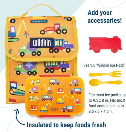 Wildkin Kids Insulated Lunch Bag – Reusable, School & Travel - Image 4