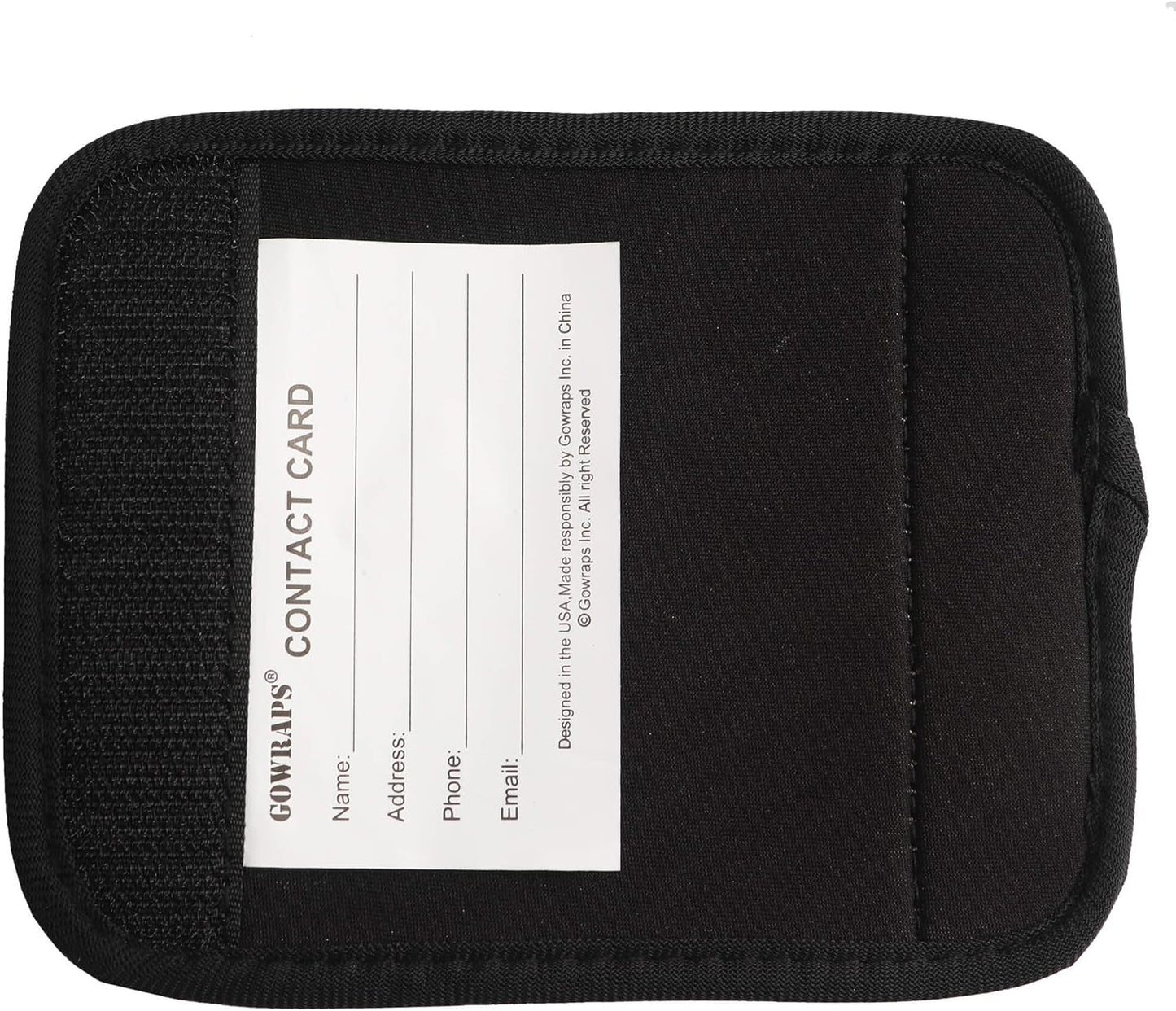 Luggage Identifiers for Suitcases Unique-Luggage Tags 5 Pack Travel Luggage Handle Wrap/Cover Cruise Must Haves Travel Gifts for Travelers/Airplane