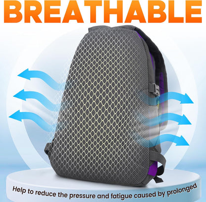 sunhiker Cycling Hiking Backpack Water Resistant Travel Backpack Lightweight SMALL Daypack M0714 (purple)