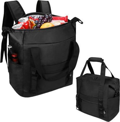 Tirrinia Cooler Backpack Waterproof Insulated for Men & Women,36 Cans Soft Leakproof Cooler Backpack, Portable Cooler for Camping, Beach, Fishing, Picnic, Travel, Outdoor