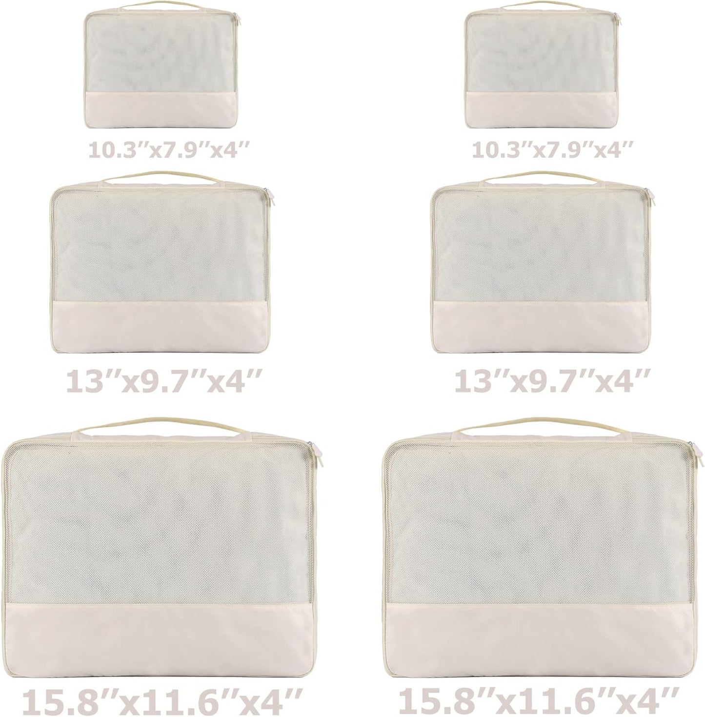 DoubleTrip Packing Cubes for Travel Accessories Luggage Organizer Bag Set Clothes Carry on Suitcase Bags