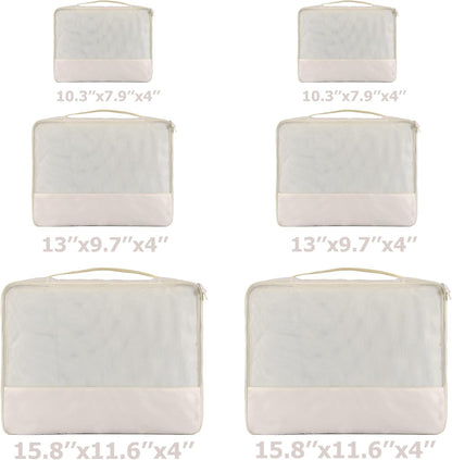 DoubleTrip Packing Cubes for Travel Accessories Luggage Organizer Bag Set Clothes Carry on Suitcase Bags