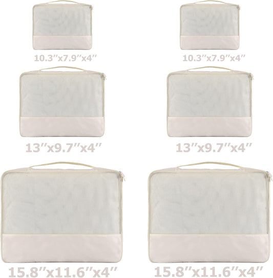 DoubleTrip Packing Cubes for Travel Accessories Luggage Organizer Bag Set Clothes Carry on Suitcase Bags