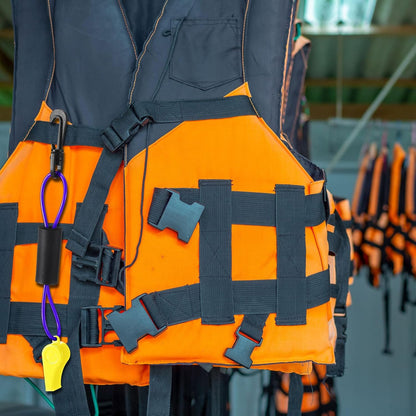 Whistle with Lanyard for Safety Boat Whistle Coast Guard Approved Float Boat Marine Camping Hiking Hunting Fishing Survival Rescue Signaling ski Accessories