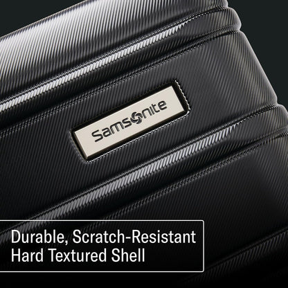 Samsonite Omni 2 Hardside Expandable Luggage with Spinner Wheels, 2-Piece Set (19/24), Lagoon Blue