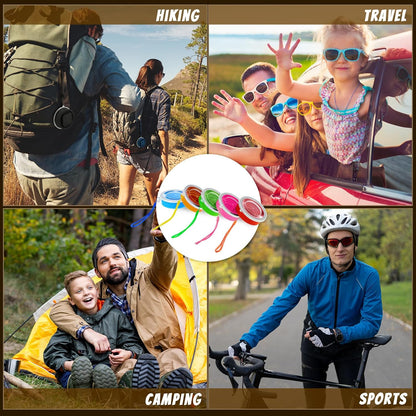 12 Pcs Silicone Collapsible Cup 7.04 oz Folding Camping Travel Collapsible Coffee Cup Portable Reusable Expandable Drinking with Lids for Outdoor Hiking