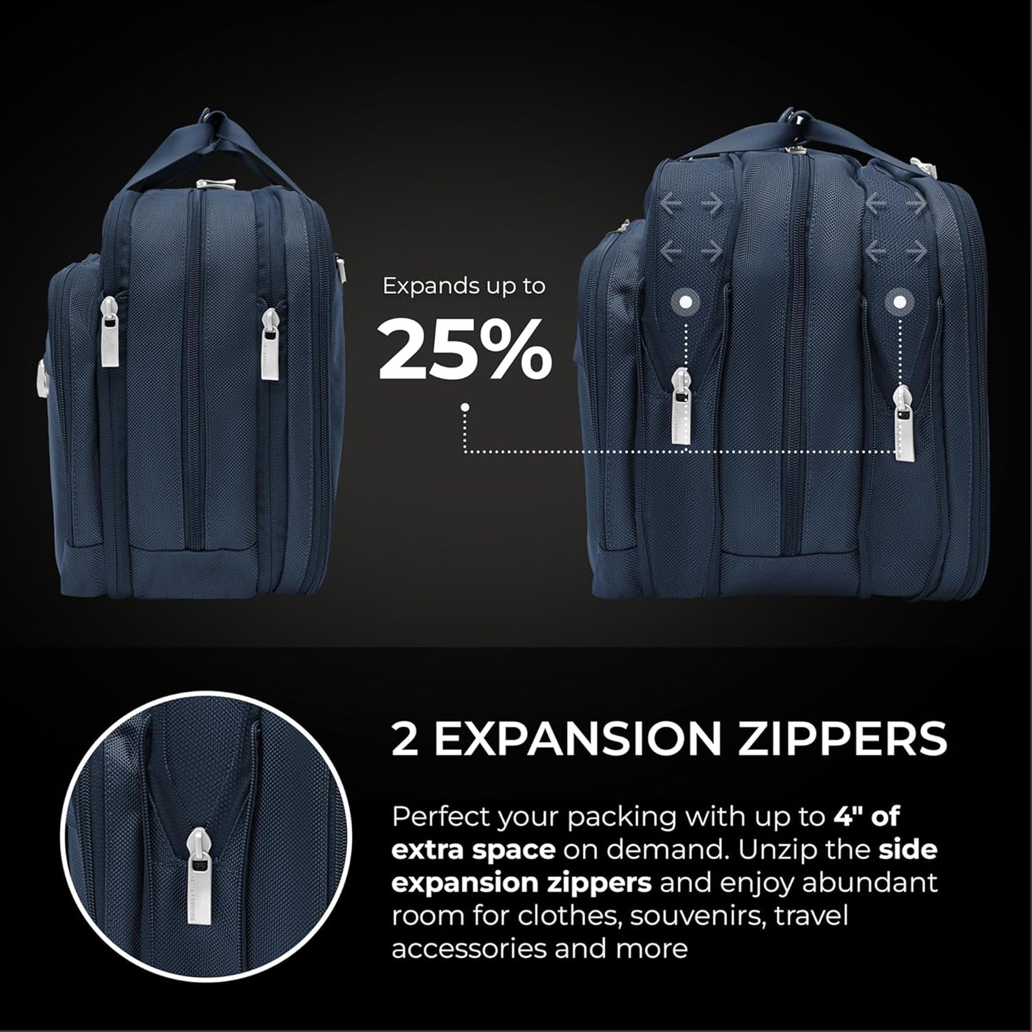 Briggs & Riley Travel Duffel Bag - Weekender & Overnight Luggage for Women & Men, Softside Bag