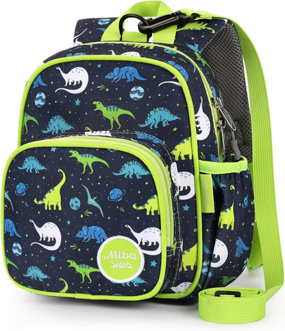 mibasies Backpack Leash for Toddlers 1-3: Baby Backpack for Boys with Anti-Lost Harness - Dinosaur