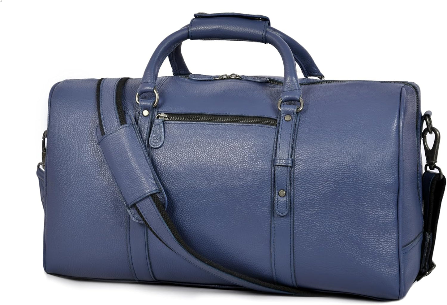 Leather Duffel Bag for Men & Women Travel, Weekend, Overnight, Gym Bag