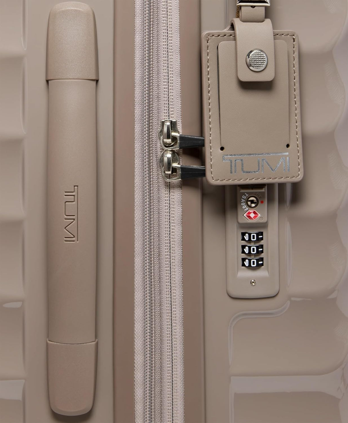 TUMI - 19 Degree International Expandable 4 Wheeled Carry-On - Hard Shell Suitcase - 21.8" X 14.0" X 9.0" - Moon Rock