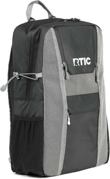 RTIC Chillout 24 Can Backpack Cooler Insulated Portable Soft Cooler Bag for Lunch, Beach, Drink, Beverage, Travel, Camping, Picnic, Car, Hiking