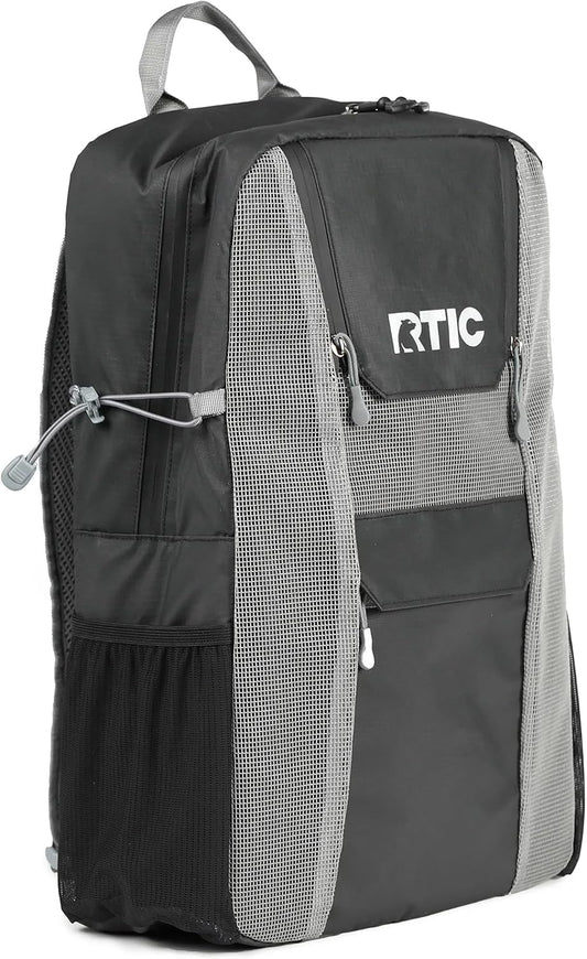 RTIC Chillout 24 Can Backpack Cooler Insulated Portable Soft Cooler Bag for Lunch, Beach, Drink, Beverage, Travel, Camping, Picnic, Car, Hiking