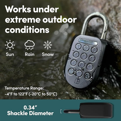 igloohome New Smart Padlock 2, The Toughest Smart Padlock – Generate Access - Image 3