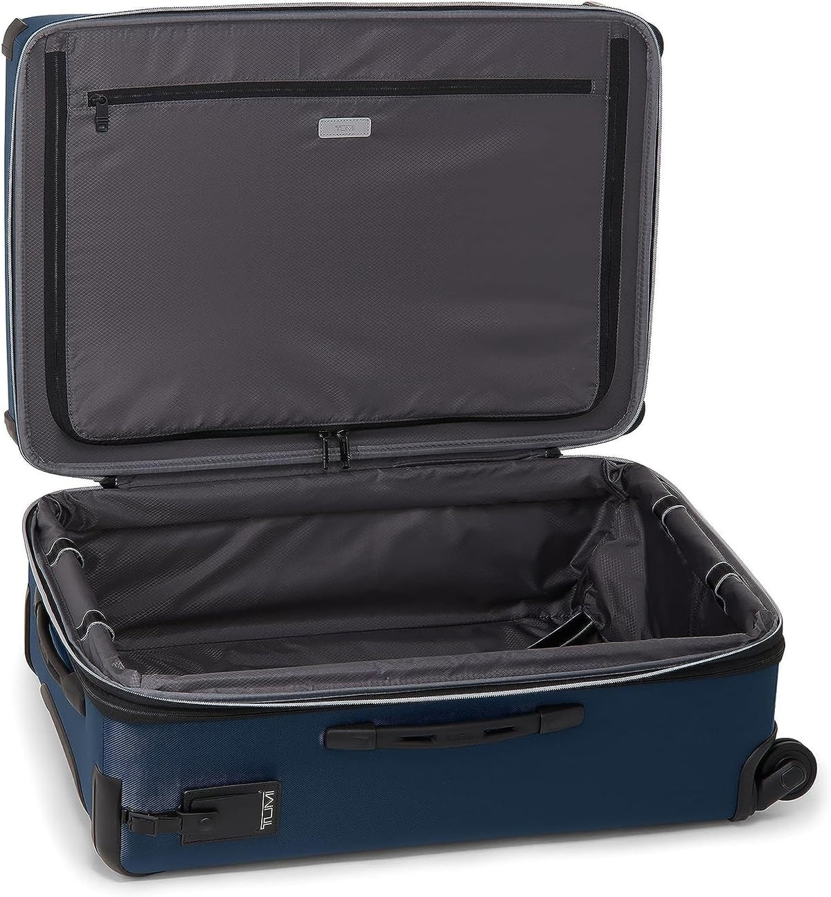 TUMI - Aerotour 4 Wheel Expandable Luggage - Men's and Women's Lightweight Business and Leisure Travel Suitcase - 26" Short Trip Expandable Packing Case, Navy