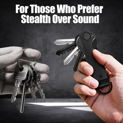 Key Organizer for Men Compact Key Holder Minimalist Key Case Metal Key Chain Key Holder for Keychain Secures 2-5 Keys