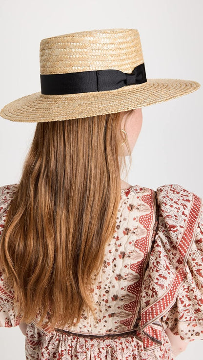 Lack of Color Women's Spencer Straw Boater Hat