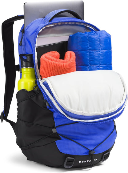 The North Face Borealis Commuter Laptop Backpack, Solar Blue/TNF Black, One Size