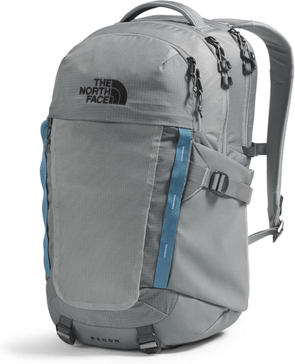 THE NORTH FACE Recon Everyday Laptop Backpack | Daypack with Water Repellent Finish, 16" Laptop Sleeve, 2 Water Bottle Pockets, Concrete, One Size
