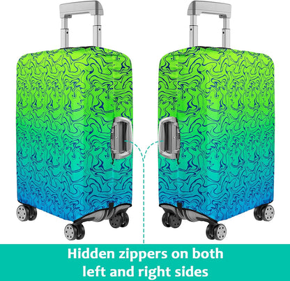 Luggage Cover for Suitcase Elastic Suitcase Cover Protector, Carry On Luggage Sleeve Anti Scratch Travel Essentials Suitcase Cover Fits 27-29