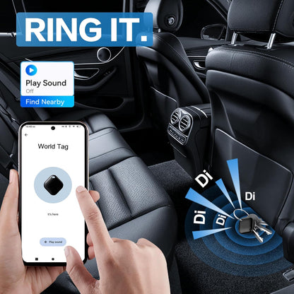 Air Tracker Tag for Android, Tags-4 Pack Luggage Tracker with 4 Case, Works via Google Find Hub App, Bluetooth Tracker Item Finder for Key, Backpack, Travel and Commute, 4 Pack, Black (NOT for iOS)