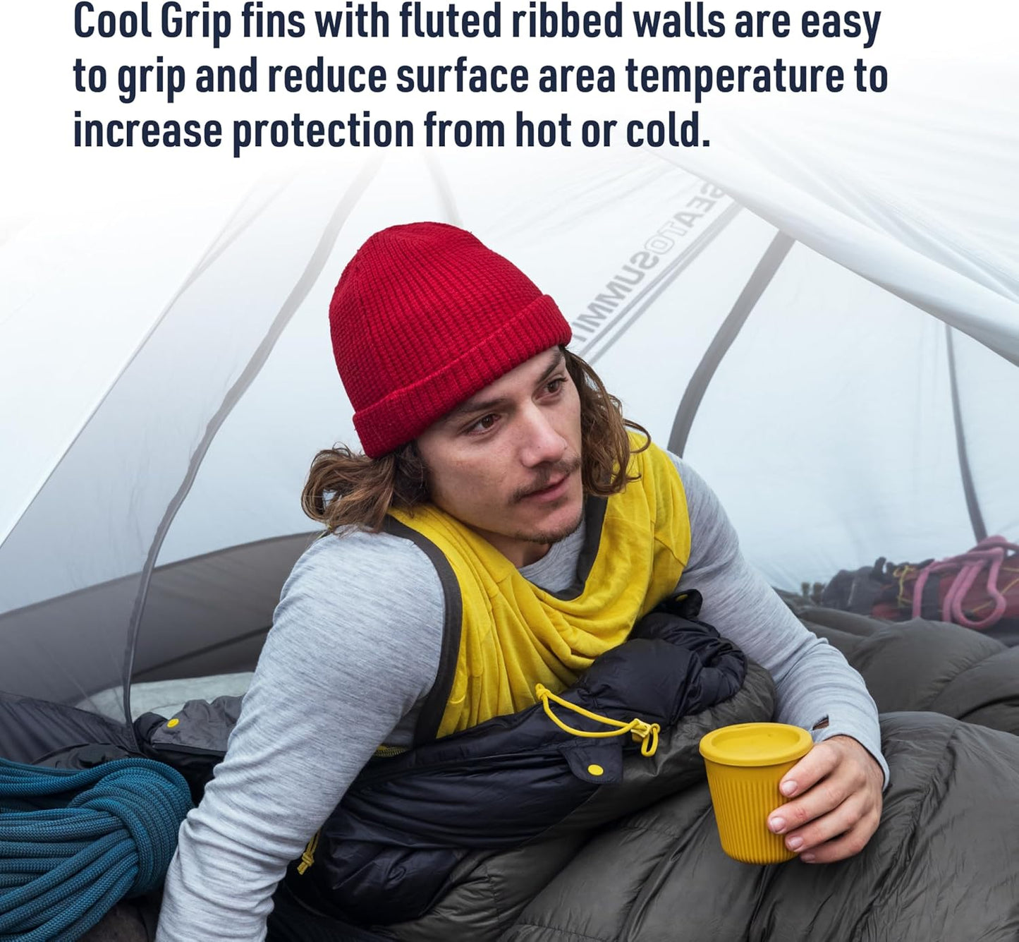 Sea to Summit Passage 12 Ounce Camp Cup, Spicy Orange