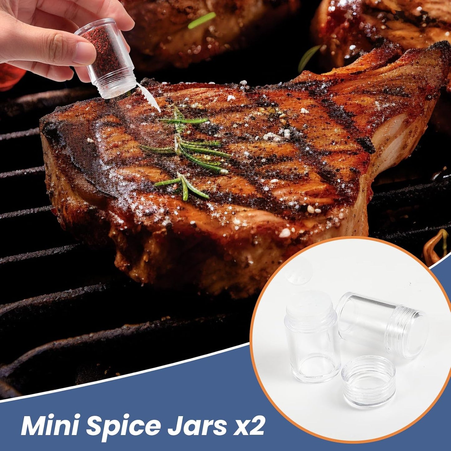 Travel Cutlery, Portable Cutlery Set | Portable Silverware Set, 18/8 Stainless Steel Lunch Reusable Travel Cutlery Set, Fork and Spoon/Knife Set for Camping | Full-size camping cutlery set.