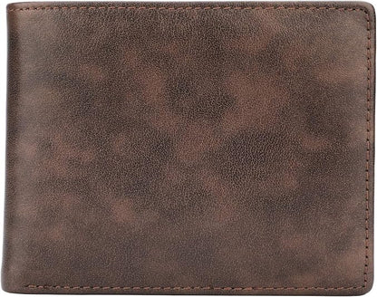 Wallet for Men-Genuine Leather RFID Blocking Bifold Stylish Wallet - Image 7