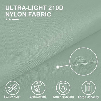 Cipway Compression Packing Cubes, Lightweight Travel Luggage Organizers with Shoe, Toiletry & Laundry Bags, Travel Essentials for Carry-on Suitcase (8 Piece, Sage Green)