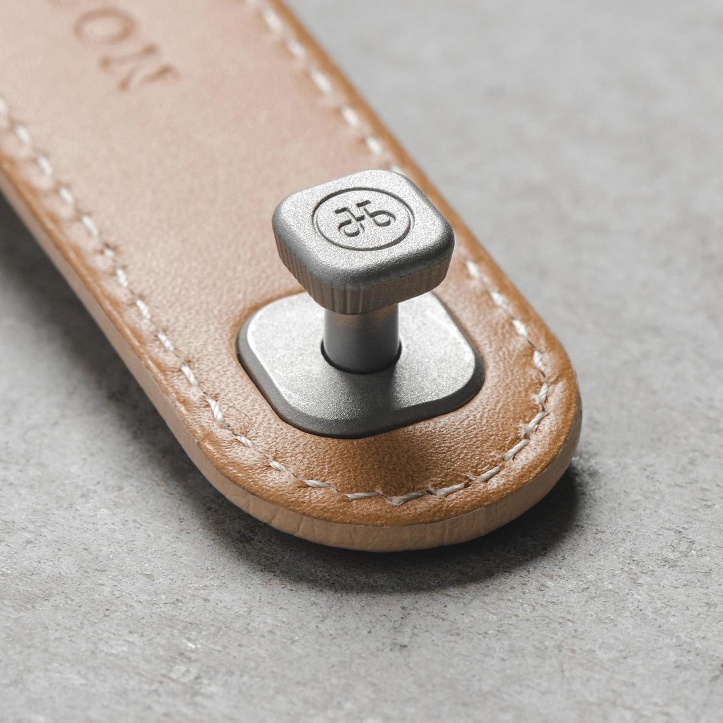 Jibbon Italian Premium Leather Key Organizer - Stylish Key Holder with Marine Grade 316 Stainless Steel, Compact EDC Keychain