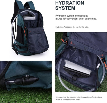 MOUNTAINTOP Hiking Backpack 35L Travel Backpack Lightweight Daypack for Men&Women Outdoor Camping