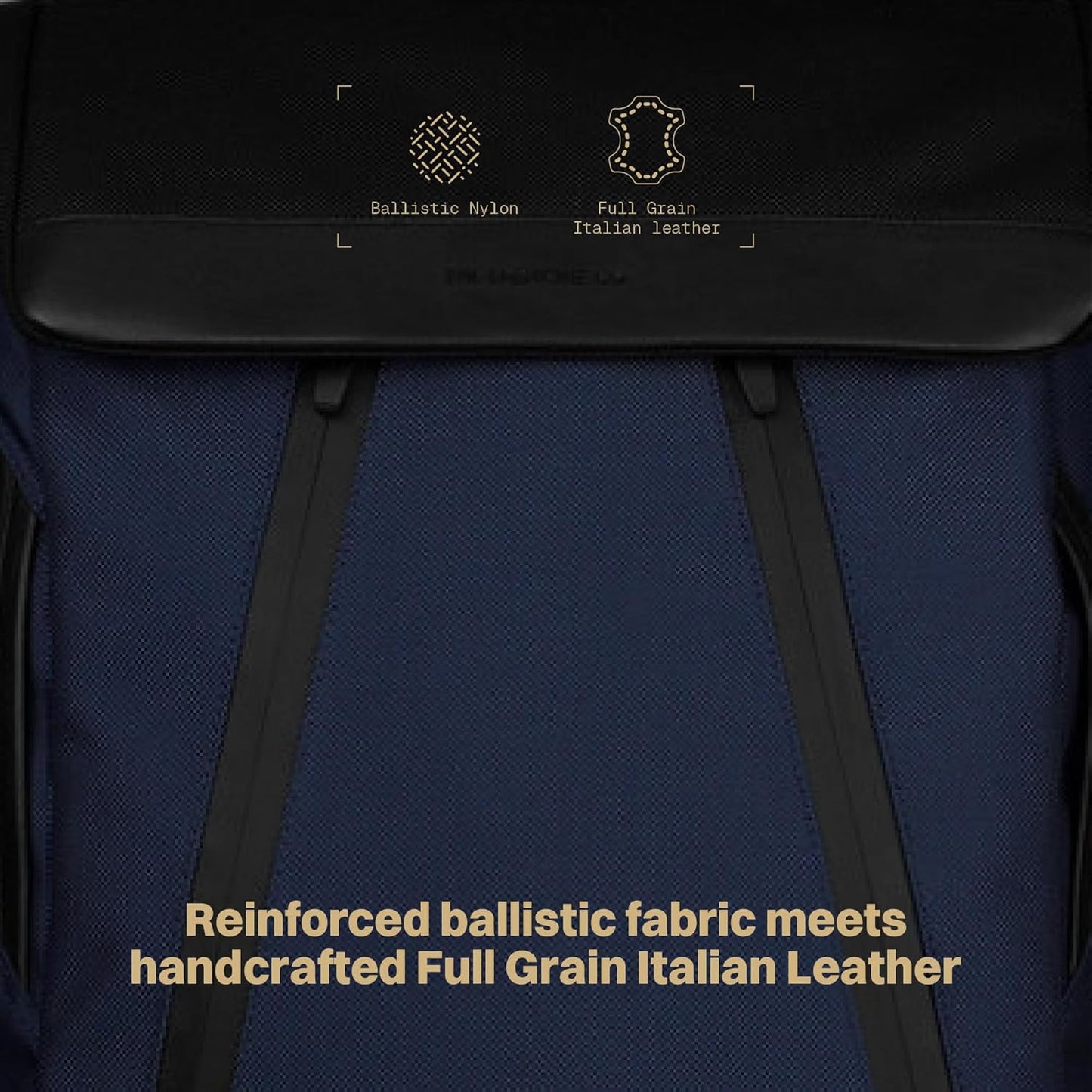 The Frenchie Co. - SL Speed - Expandable Ballistic Nylon Backpack - Anti-Theft Magnetic Closure - Self-Adjusting Comfort Straps, Lightweight, Water-Resistant, 16 inch Laptop Compartment, Carry-on