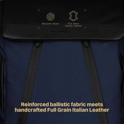 The Frenchie Co. - SL Speed - Expandable Ballistic Nylon Backpack - Anti-Theft Magnetic Closure - Self-Adjusting Comfort Straps, Lightweight, Water-Resistant, 16 inch Laptop Compartment, Carry-on