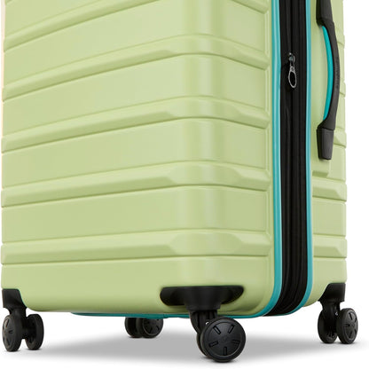 Samsonite Omni 2 Hardside Expandable Luggage with Spinner Wheels, 2-Piece Set (19/24), Frozen Matcha