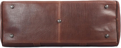 Leather Duffel Bag for Men & Women Travel, Weekend, Overnight, Gym Bag